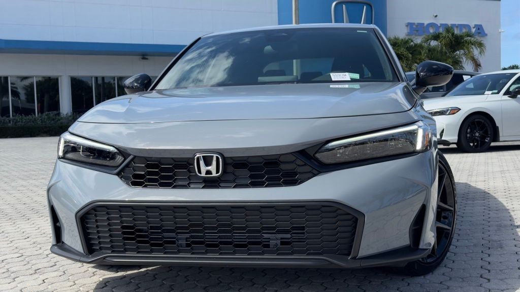 2026 Honda Civic — rear three-quarter view