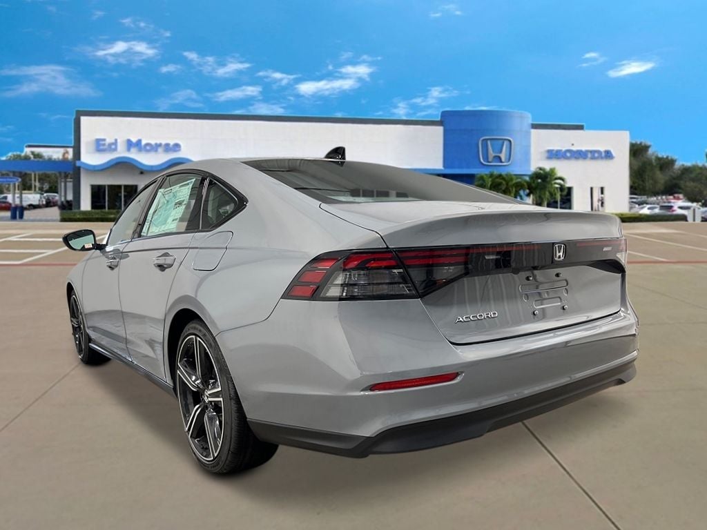 2026 Honda Accord — rear three-quarter view