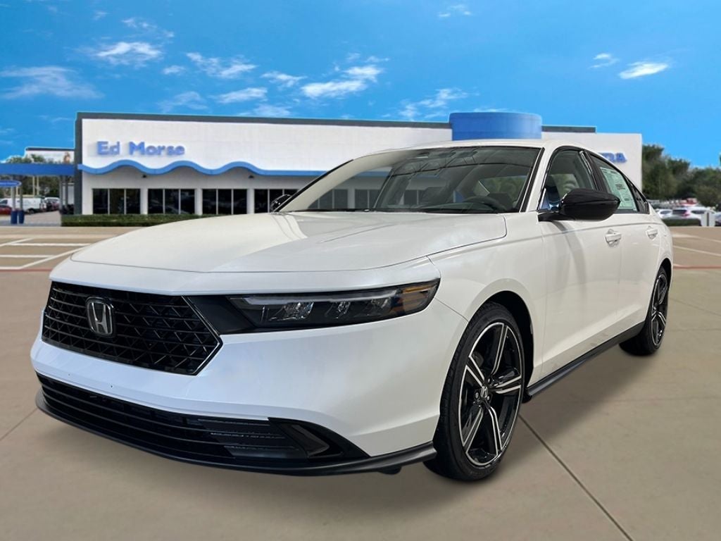 2026 Honda Accord SE in Platinum White Pearl — front three-quarter view