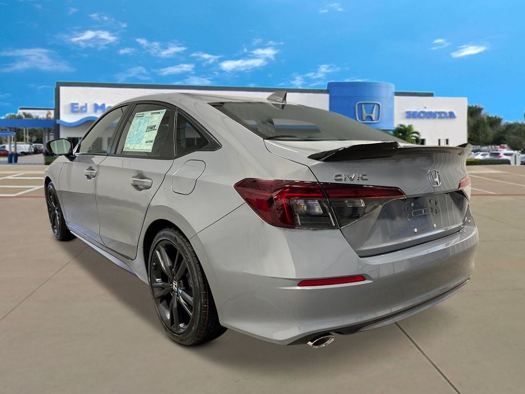2026 Honda Civic Si — rear three-quarter view
